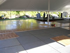 Stage subfloor with Dance Floor