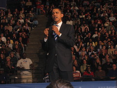 Barack Obama Rally at Target Center