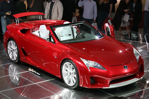 2009 Lexus LF-A roadster wallpaper. Posted by andyte on Friday, March 20, 