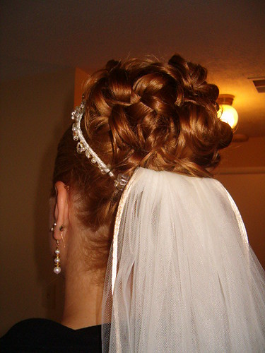 Keywords UpDo wedding hair weddings bridal hair bridal veil