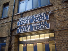 Wyndham and Coward Theatre stage doors