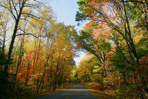 Autumn on the Blue Ridge Parkway in Virginia