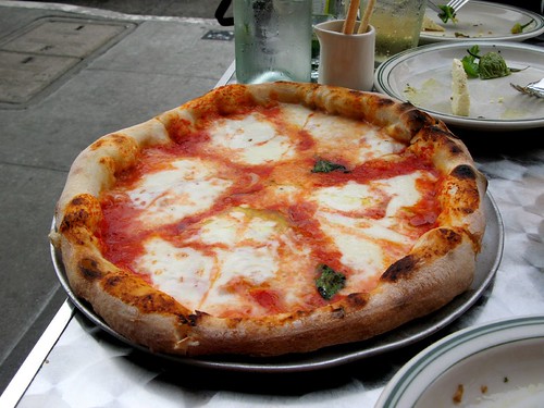 Margherita Pizza at Delfina Pizzeria