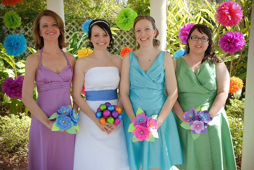 I also ran across this post featuring these lovely bouquet alternatives