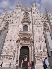 Dave at Milano Duomo
