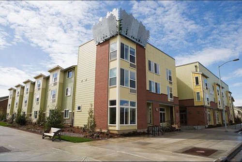 Trenton Terrace is an apartment complex with 66 units of independent living for seniors.