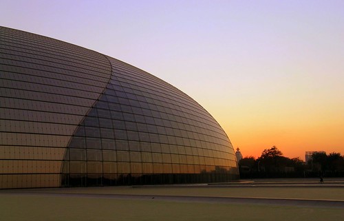 National Grand Theater in Beijing，the egg, �国大剧院
