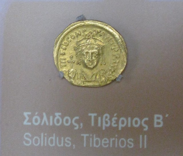Solidus, Tiberios II