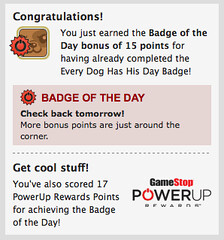 Kongregate Badge of the Day: Every Dog Has His Day