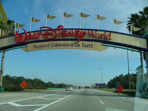  Walt Disney World Orlando Florida theme park and rides Entrance Gate 