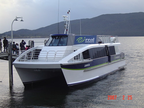 Real Journeys Boat @ Te Anau