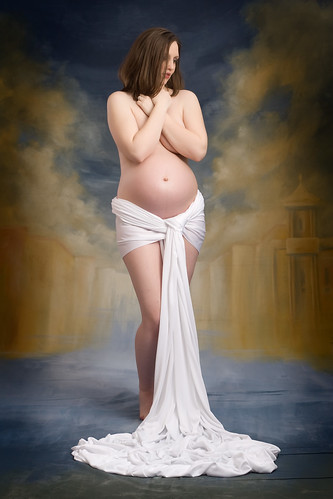 pregnant woman's portrait