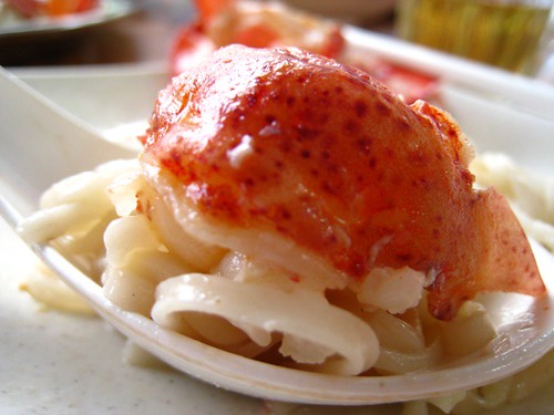 Spoonful of Lobster Noodle.JPG