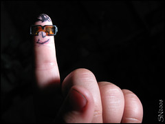Mini-dedo con lentes