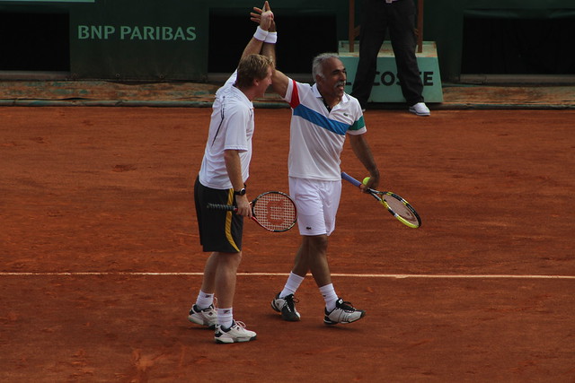 Mark Woodforde and Mansour Bahrami
