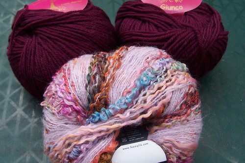 Yarn for scarf set