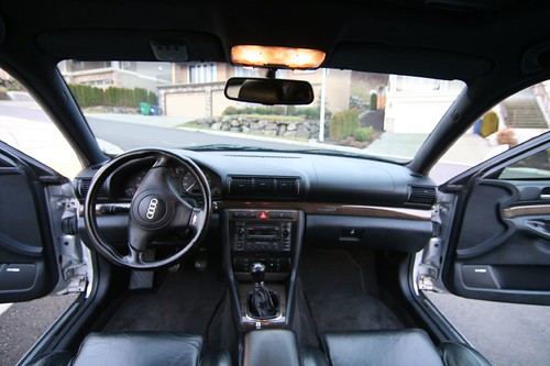 2001 Audi S4 interior pictures · IMG_8265, originally uploaded by jinlee.