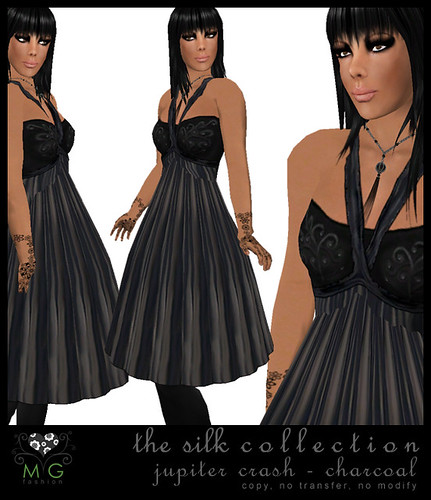 [MG fashion] The Silk Collection - Jupiter Crash (charcoal)