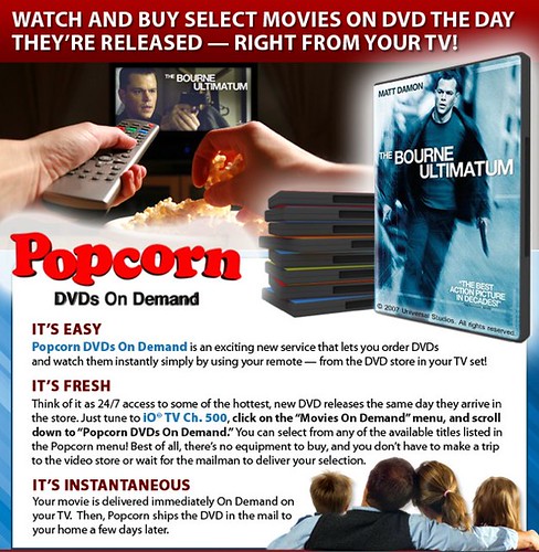 Popcorn DVDs on Demand