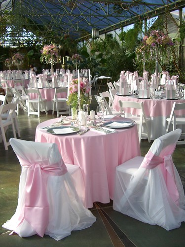 Blush Pink Bridal Table for two