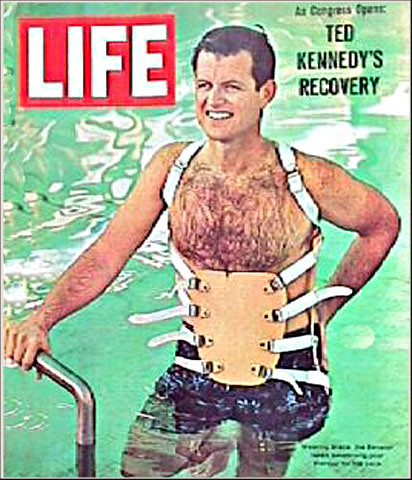 ted kennedy fat. Ted Kennedy, cover of LIFE