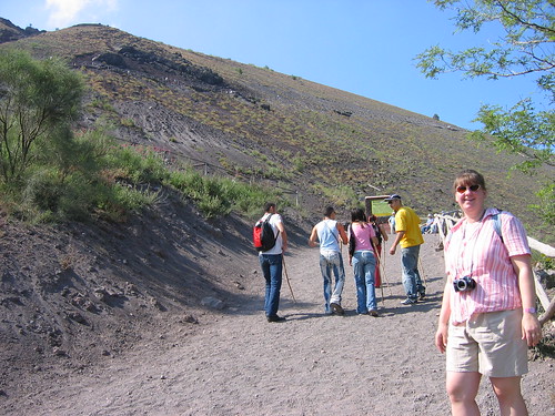 Trail up Vesuvius