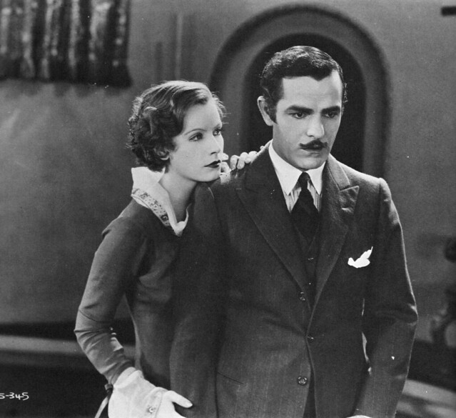Greta Garbo and Antonio Moreno