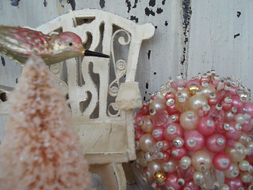 vintage pink christmas by suzanneduda.
