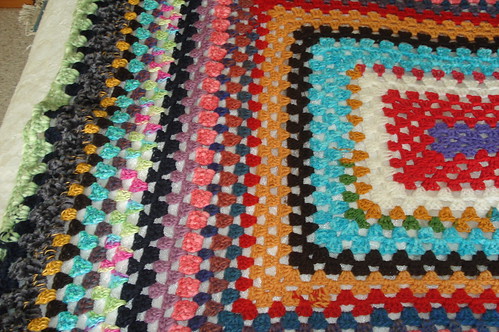 large granny blanket cross section