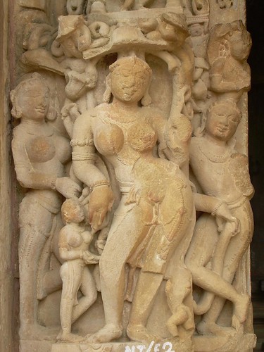 Apsaras en Khajuraho
