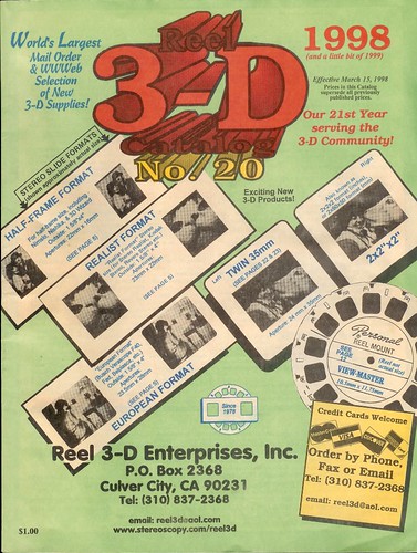 Reel 3-D catalog cover