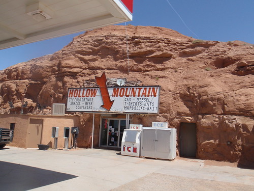 Gas Station in a Mountain