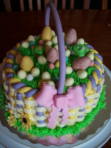 easter cakes. Easter cake bow 004