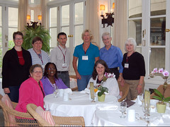Our discussion group at Harvard Faculty Club