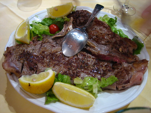 Florentine steak!