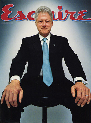 Bill Clinton in Esquire