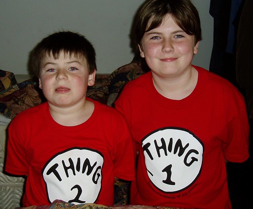 thing 1 thing 2. house Thing 1 and Thing 2 also