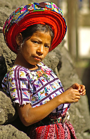 Girl from Santiago Atitlan