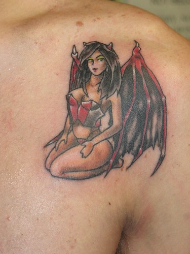 Free Baby Angel Tattoo Designs