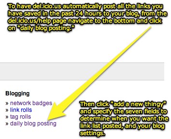 How to auto-post social bookmarks