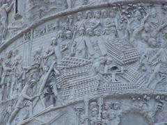 Trajans Column Detail Depicting Scene From the...