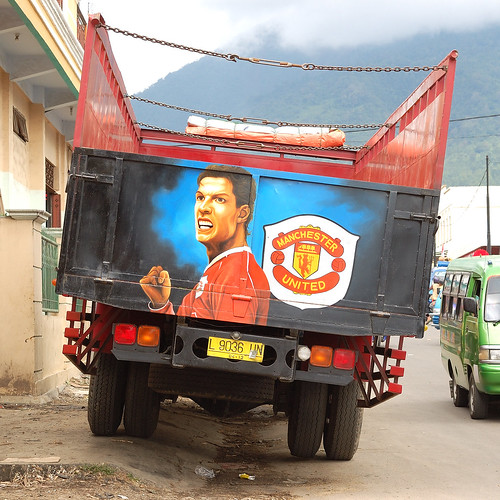 Funny Cristiano Ronaldo Picture - Is this his truck?