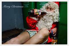 Santa Claus is a drunk by Delgoff.
