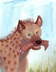 Mtupeni hyena form