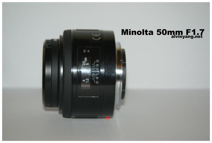 Minolta 50mm F1.7