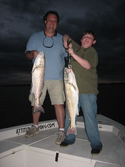Jim and Austin with  double Reds