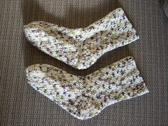 CTH Birches Crochet Socks