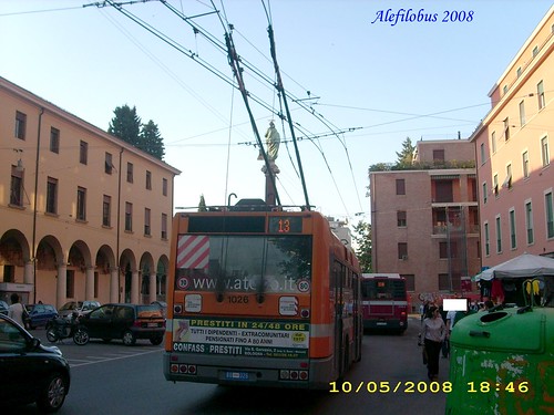 Bologna filobus p.za Malpighi