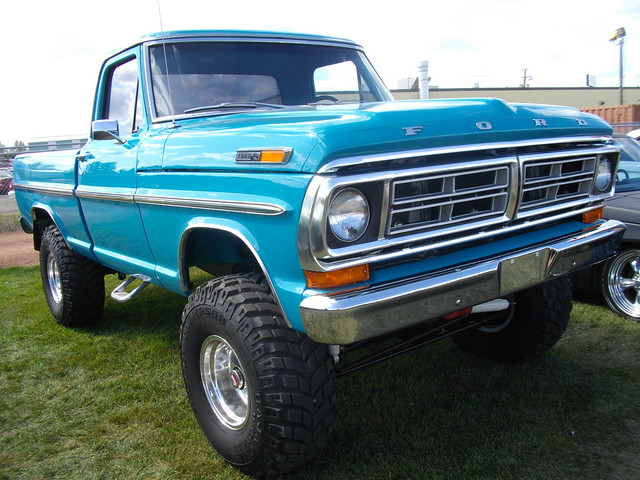 auto ford car truck 4x4 f100 autoshow 1972 carshow sprucegrove august15 fseries showshine cruisersofthepast grovecruise 2009grovecruise fordf1004x4
