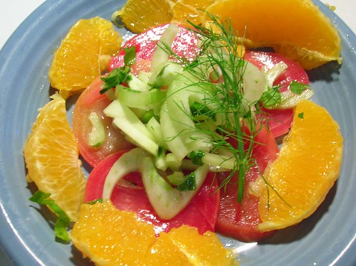 Beet Salad with Orange and Fennel